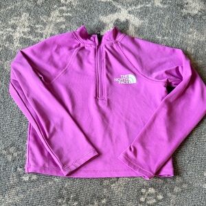 The North Face Magenta Half-Zip Top